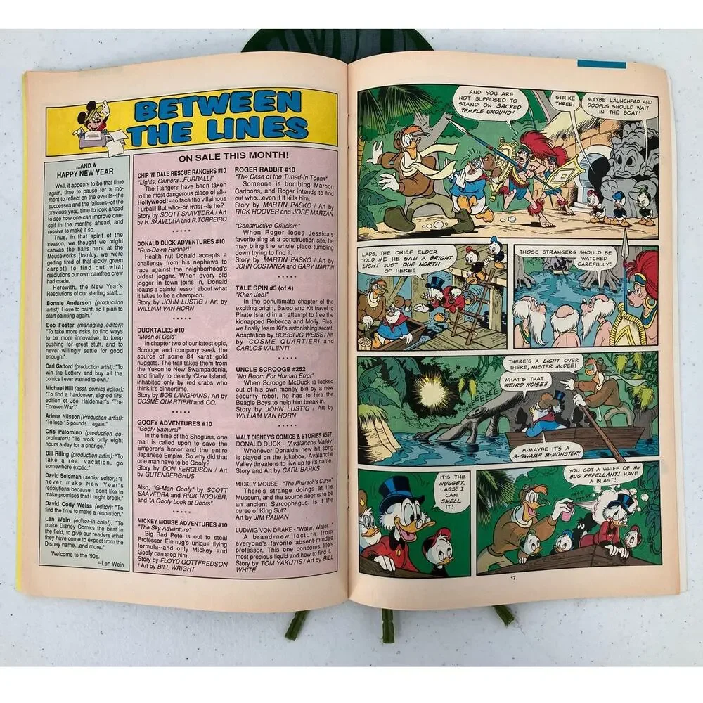 Disney's Duck Tales Mar 10 1991 Gold Odyssey Chapter Two Moon Graphic Comic Book